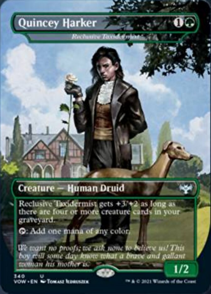 Reclusive Taxidermist - Quincey Harker [Innistrad: Crimson Vow] | Gamer Loot