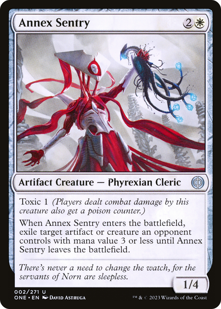 Annex Sentry [Phyrexia: All Will Be One] | Gamer Loot