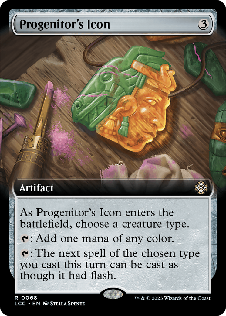 Progenitor's Icon (Extended Art) [The Lost Caverns of Ixalan Commander] | Gamer Loot