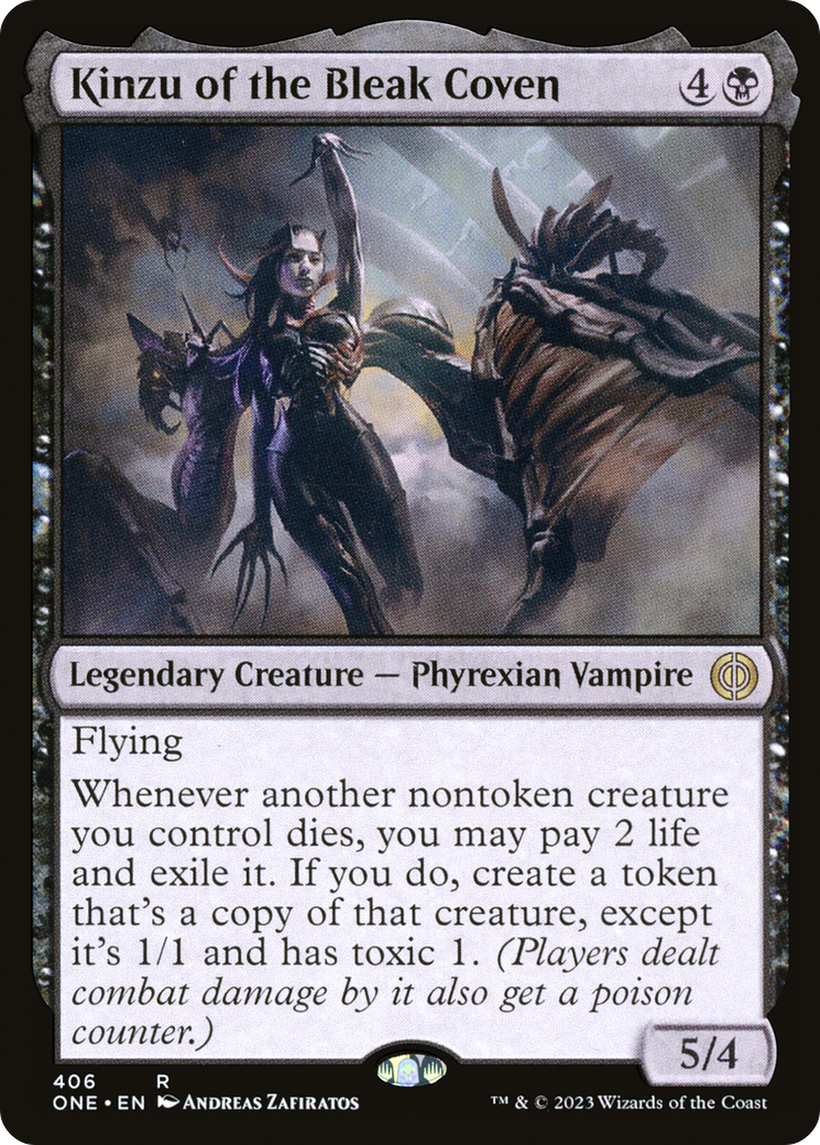 Kinzu of the Bleak Coven [Phyrexia: All Will Be One] | Gamer Loot