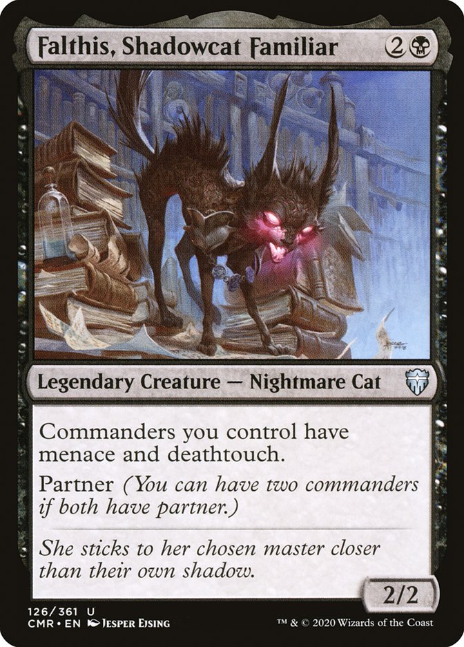 Falthis, Shadowcat Familiar [Commander Legends] | Gamer Loot