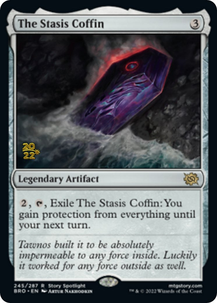 The Stasis Coffin [The Brothers' War: Prerelease Promos] | Gamer Loot