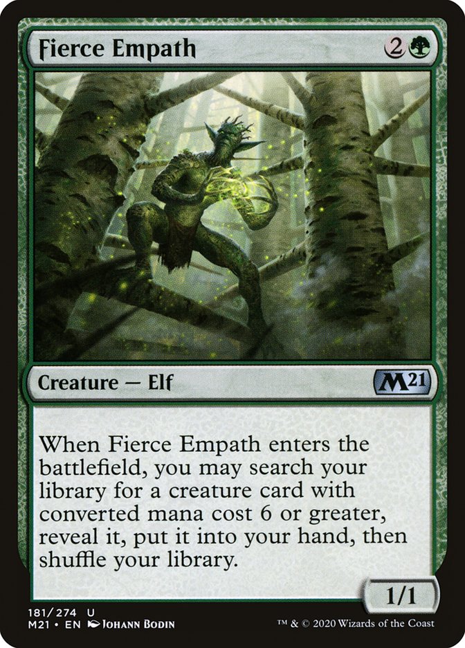 Fierce Empath [Core Set 2021] | Gamer Loot