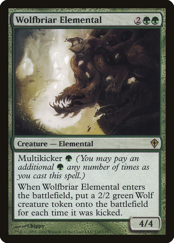 Wolfbriar Elemental [Worldwake] | Gamer Loot