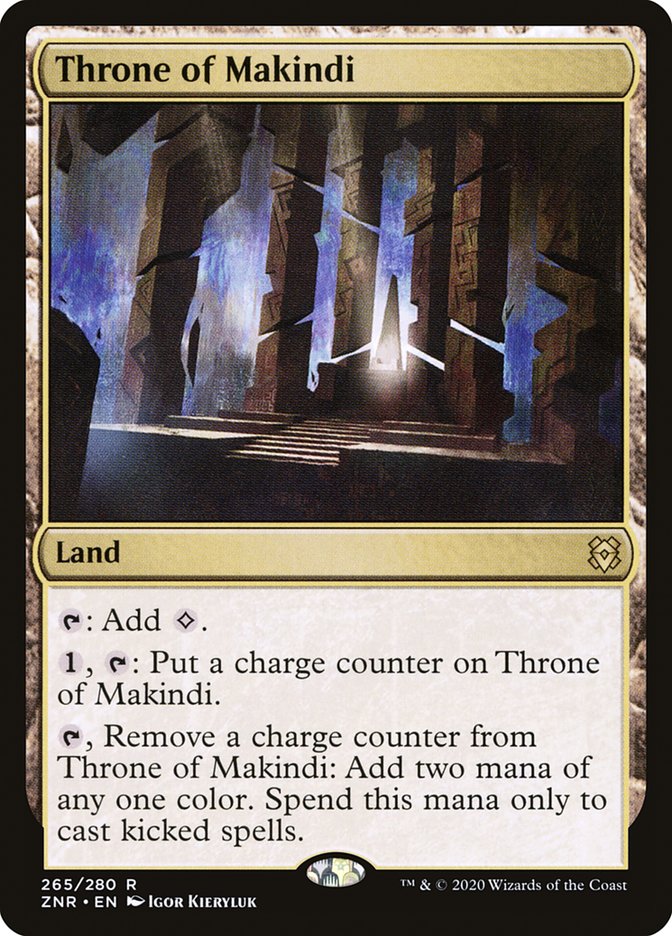 Throne of Makindi [Zendikar Rising] | Gamer Loot