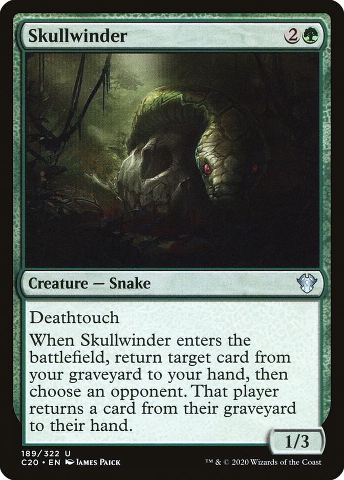 Skullwinder [Commander 2020] | Gamer Loot