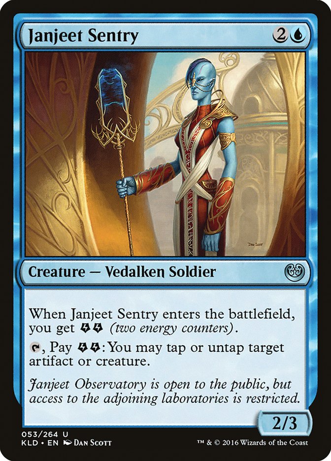 Janjeet Sentry [Kaladesh] | Gamer Loot