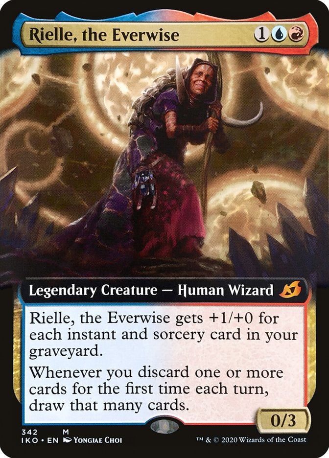 Rielle, the Everwise (Extended Art) [Ikoria: Lair of Behemoths] | Gamer Loot