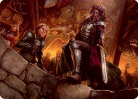 Veteran Dungeoneer Art Card [Dungeons & Dragons: Adventures in the Forgotten Realms Art Series] | Gamer Loot