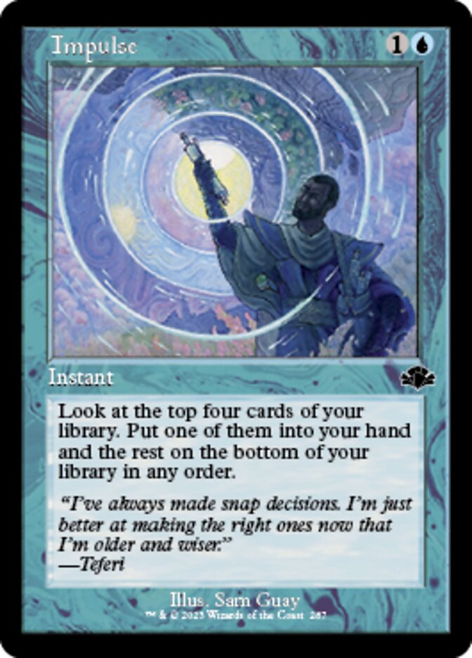 Impulse (Retro) [Dominaria Remastered] | Gamer Loot