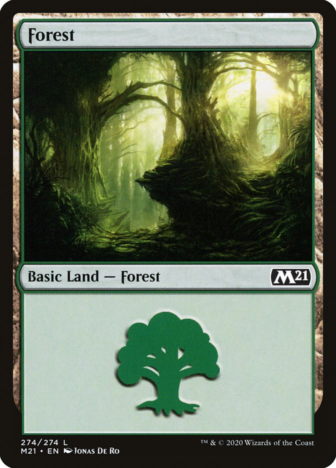 Forest (274) [Core Set 2021] | Gamer Loot