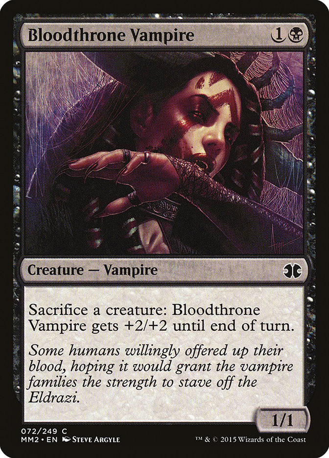 Bloodthrone Vampire [Modern Masters 2015] | Gamer Loot