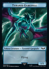 Tyranid (017) // Tyranid Gargoyle Double-sided Token (Surge Foil) [Universes Beyond: Warhammer 40,000 Tokens] | Gamer Loot