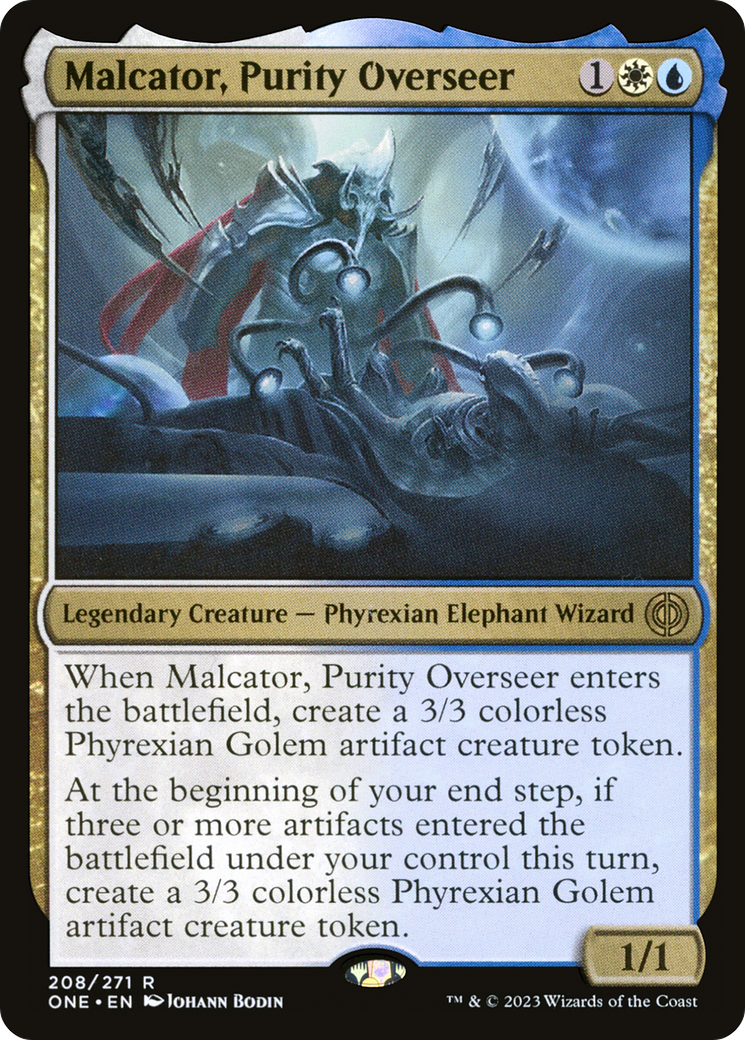 Malcator, Purity Overseer [Phyrexia: All Will Be One] | Gamer Loot