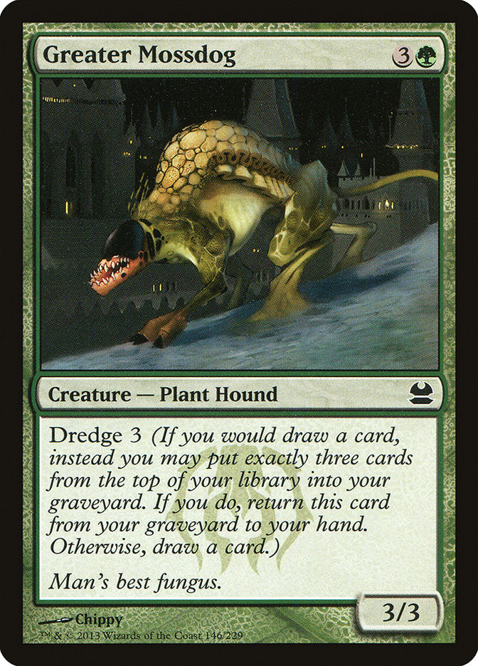 Greater Mossdog [Modern Masters] | Gamer Loot