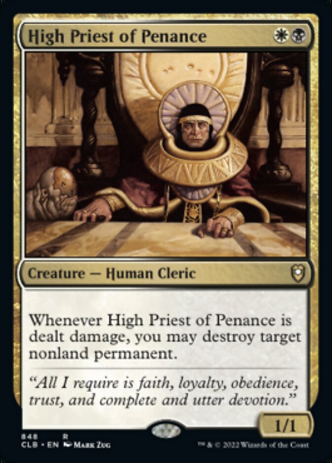 High Priest of Penance [Commander Legends: Battle for Baldur's Gate] | Gamer Loot