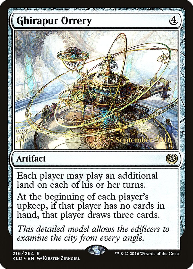 Ghirapur Orrery  [Kaladesh Prerelease Promos] | Gamer Loot