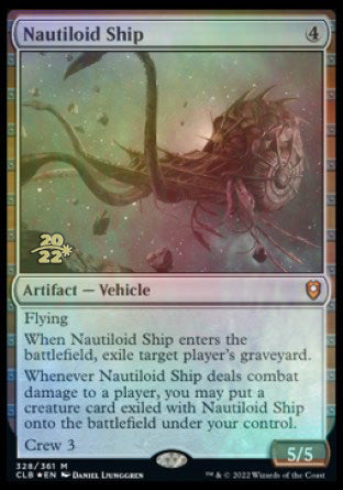 Nautiloid Ship [Commander Legends: Battle for Baldur's Gate Prerelease Promos] | Gamer Loot