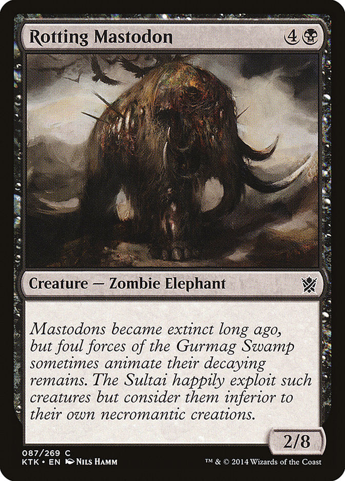 Rotting Mastodon [Khans of Tarkir] | Gamer Loot