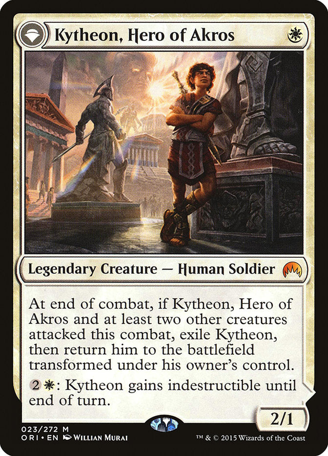 Kytheon, Hero of Akros // Gideon, Battle-Forged [Magic Origins] | Gamer Loot