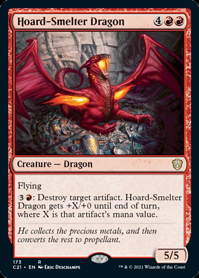 Hoard-Smelter Dragon [Commander 2021] | Gamer Loot