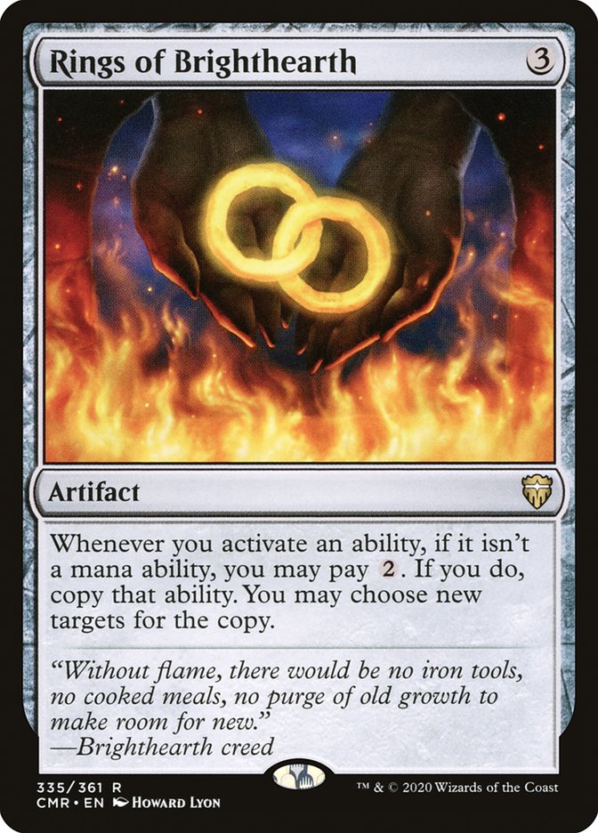 Rings of Brighthearth [Commander Legends] | Gamer Loot