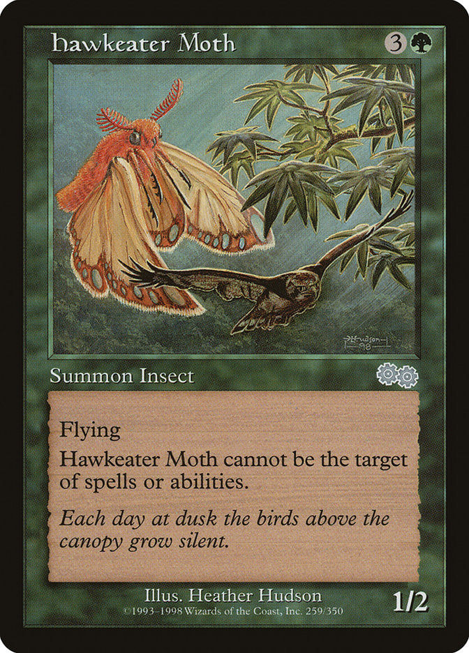 Hawkeater Moth [Urza's Saga] | Gamer Loot