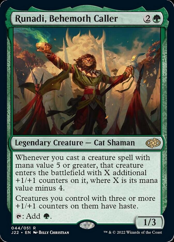 Runadi, Behemoth Caller [Jumpstart 2022] | Gamer Loot