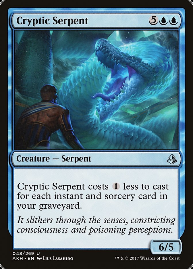 Cryptic Serpent [Amonkhet] | Gamer Loot