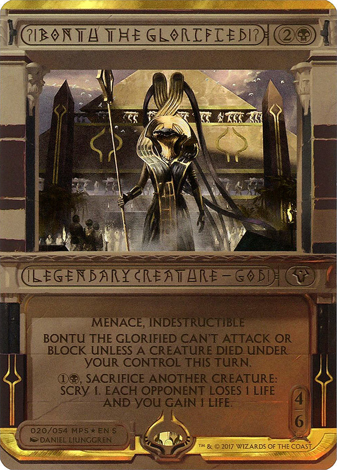 Bontu the Glorified (Invocation) [Amonkhet Invocations] | Gamer Loot