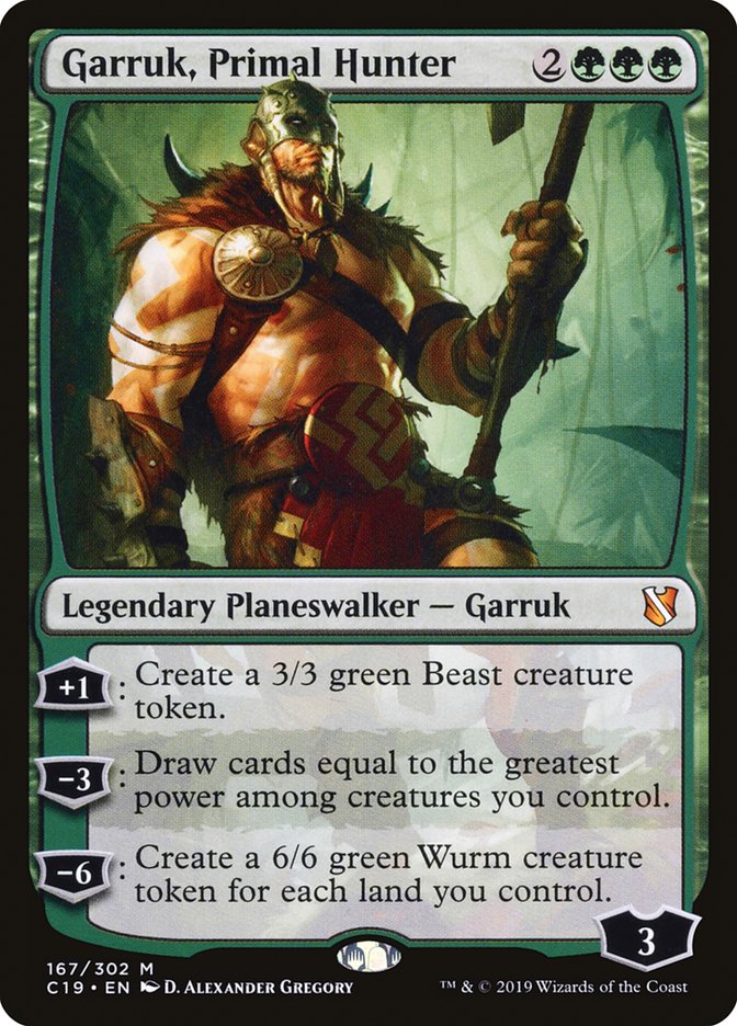 Garruk, Primal Hunter [Commander 2019] | Gamer Loot