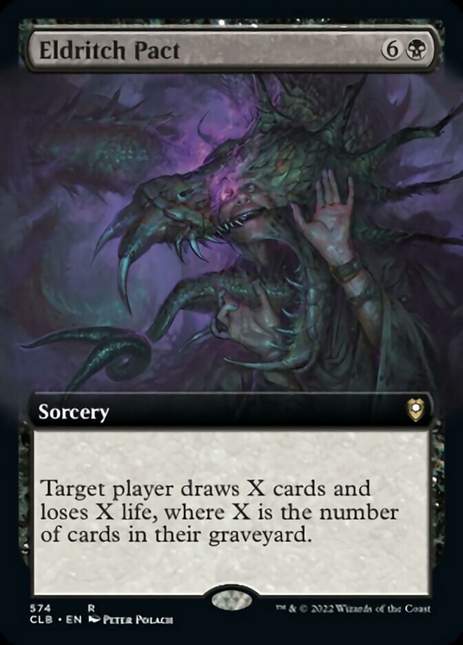 Eldritch Pact (Extended Art) [Commander Legends: Battle for Baldur's Gate] | Gamer Loot