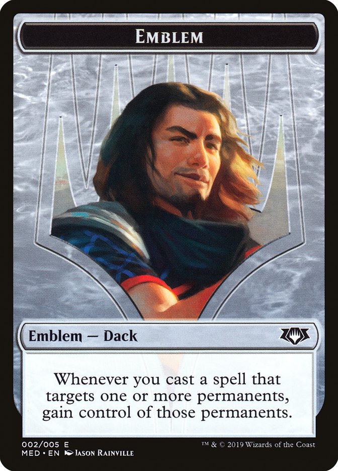 Dack Fayden Emblem [Mythic Edition Tokens] | Gamer Loot