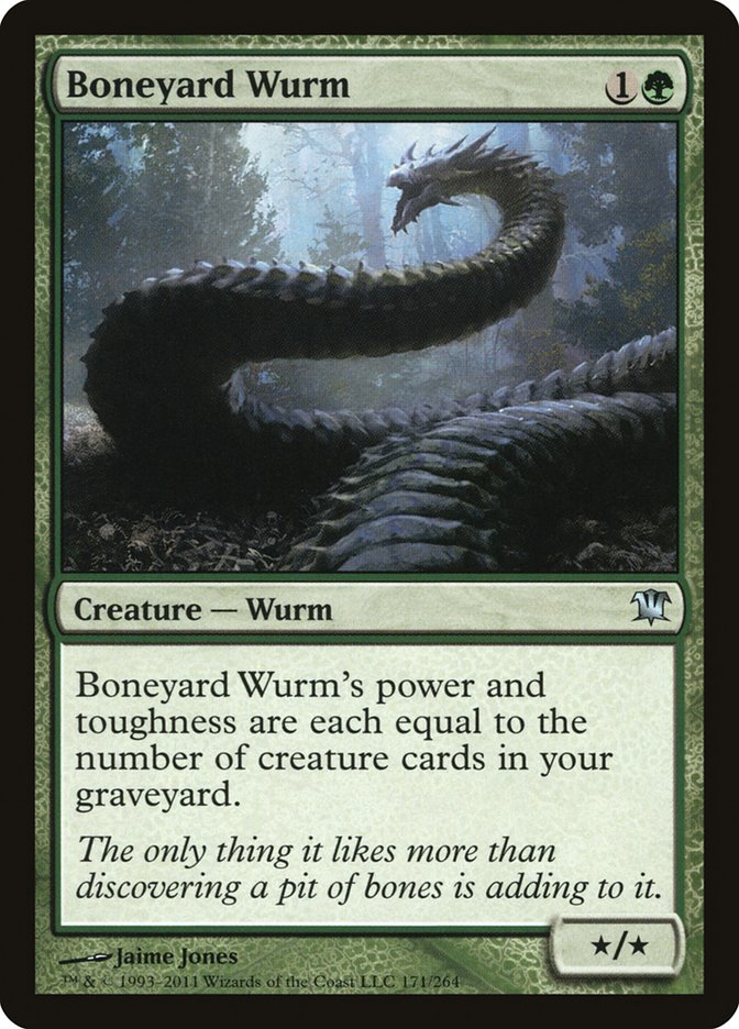 Boneyard Wurm [Innistrad] | Gamer Loot