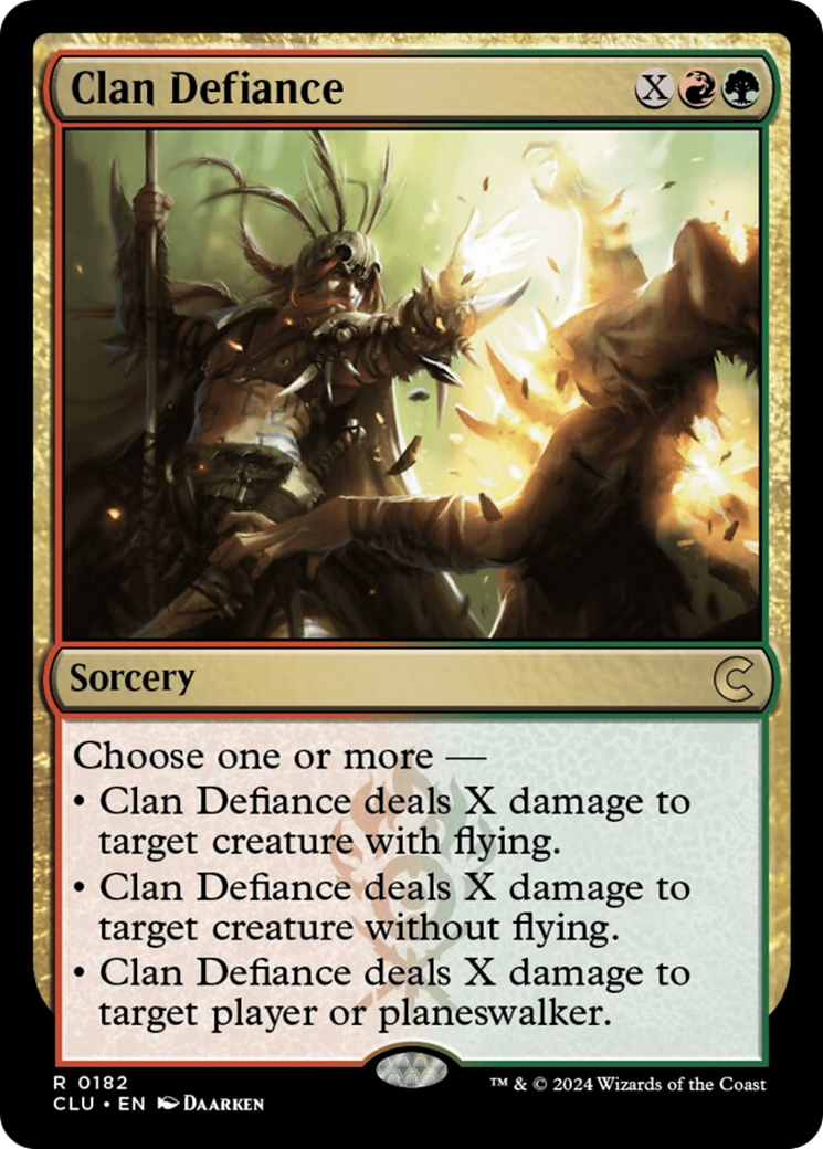 Clan Defiance [Ravnica: Clue Edition] | Gamer Loot