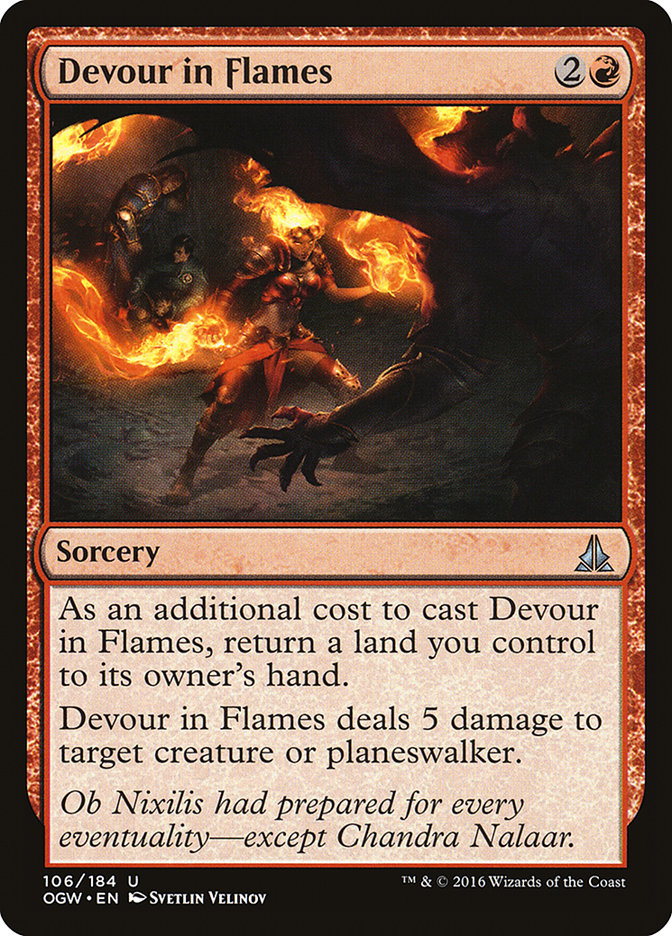 Devour in Flames [Oath of the Gatewatch] | Gamer Loot