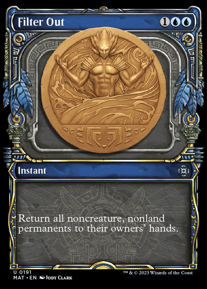 Filter Out (Showcase Halo Foil) [March of the Machine: The Aftermath] | Gamer Loot