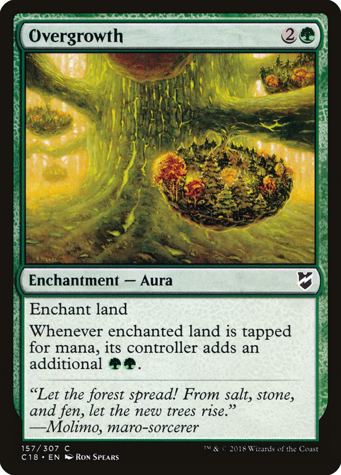 Overgrowth [Commander 2018] | Gamer Loot