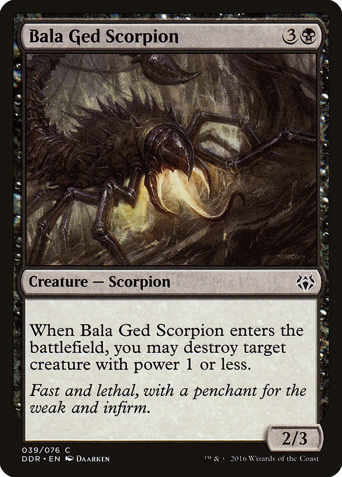 Bala Ged Scorpion [Duel Decks: Nissa vs. Ob Nixilis] | Gamer Loot