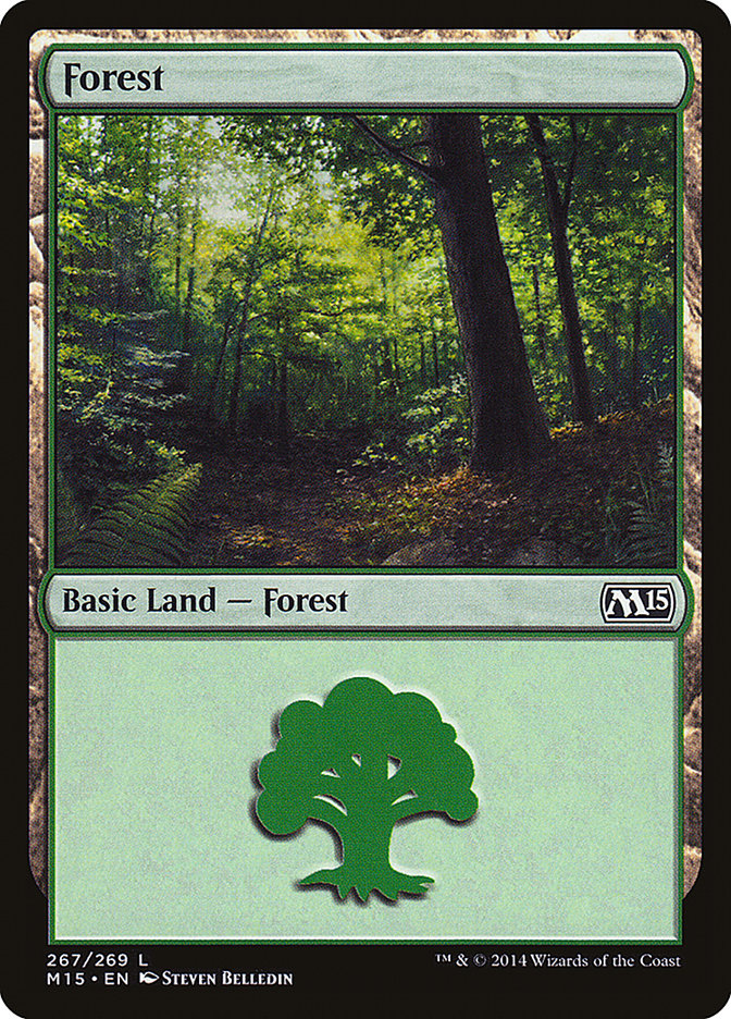 Forest (267) [Magic 2015] | Gamer Loot