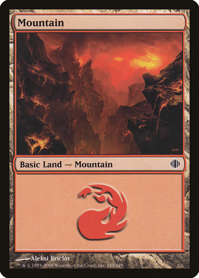 Mountain (244) [Shards of Alara] | Gamer Loot