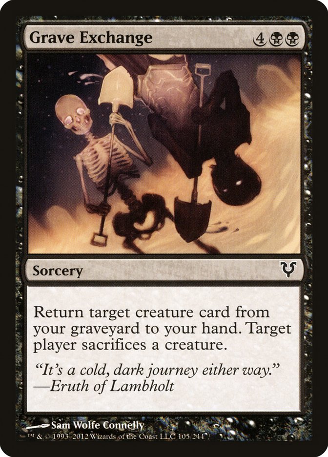 Grave Exchange [Avacyn Restored] | Gamer Loot