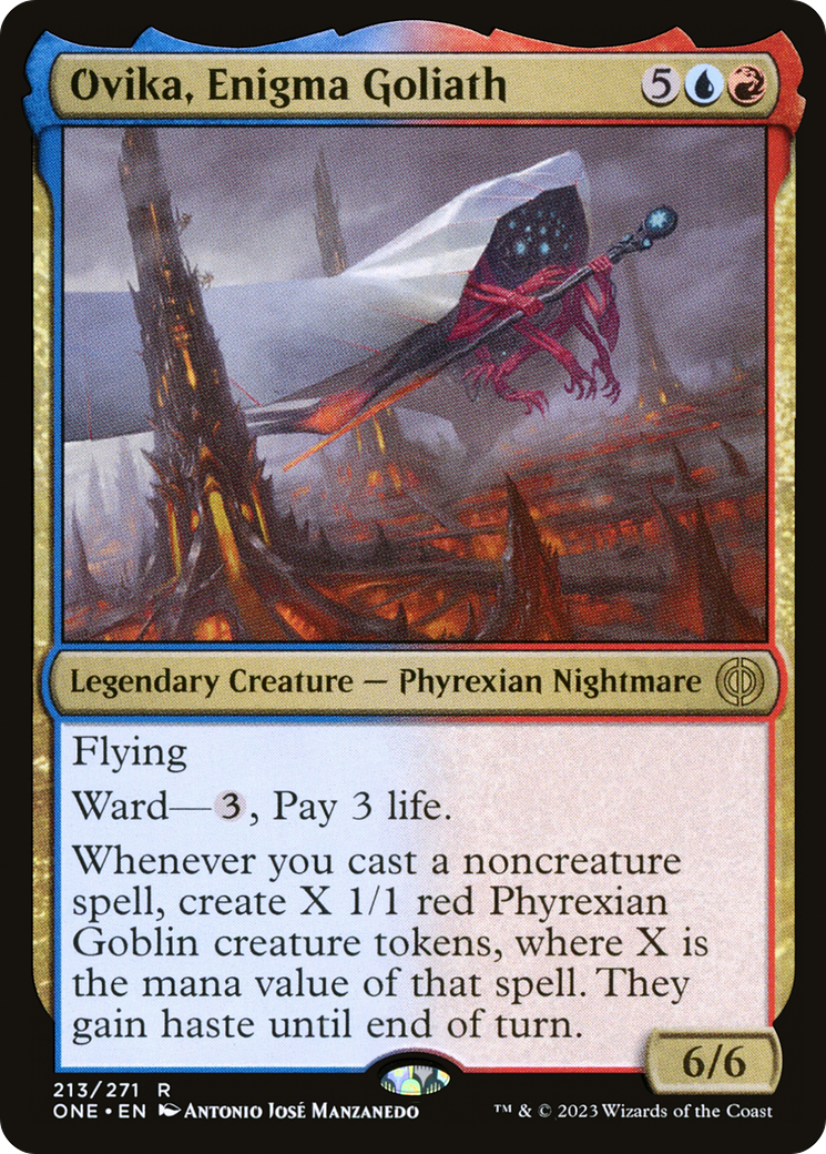 Ovika, Enigma Goliath [Phyrexia: All Will Be One] | Gamer Loot