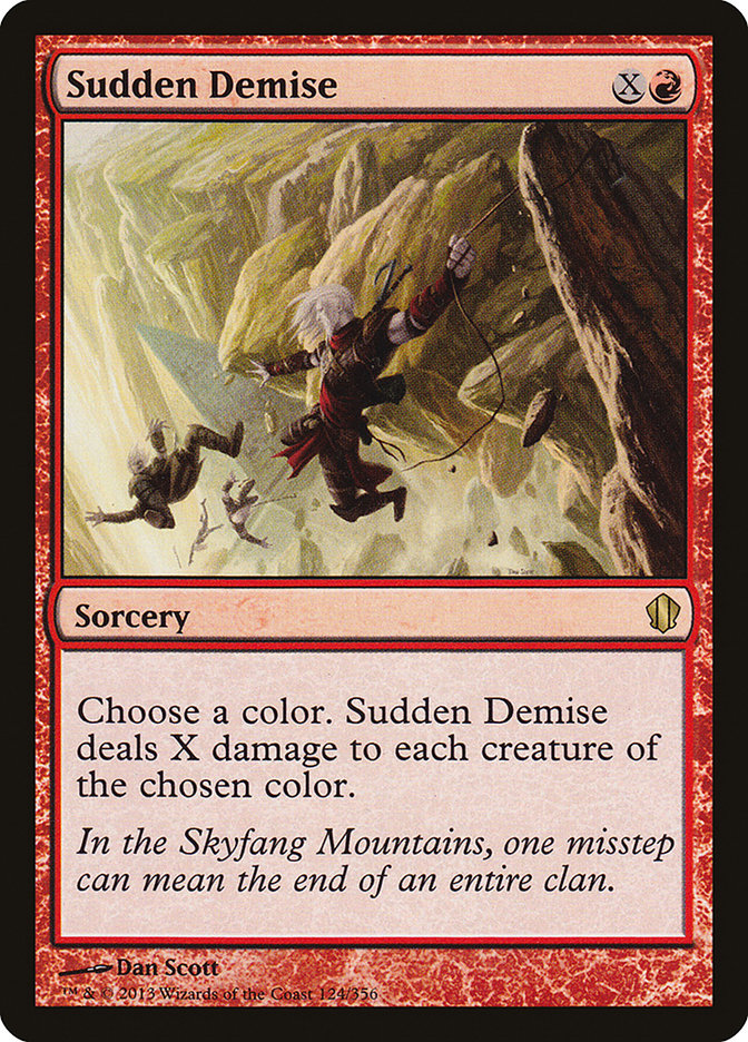 Sudden Demise [Commander 2013] | Gamer Loot