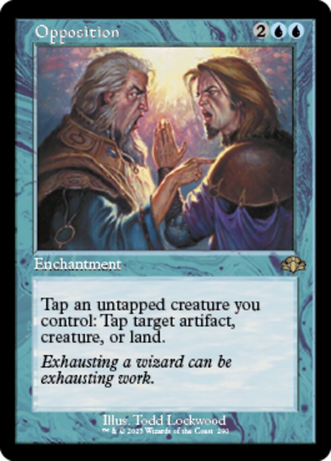Opposition (Retro) [Dominaria Remastered] | Gamer Loot