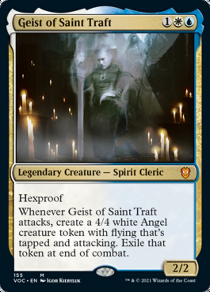 Geist of Saint Traft [Innistrad: Crimson Vow Commander] | Gamer Loot