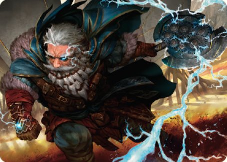 Electrostatic Infantry Art Card [Dominaria United Art Series] | Gamer Loot