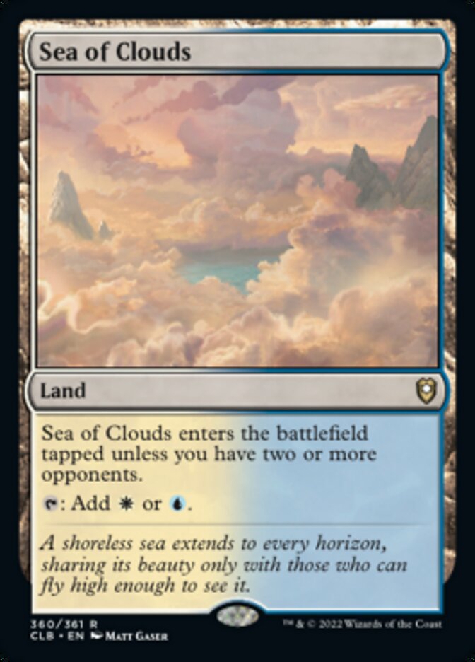 Sea of Clouds [Commander Legends: Battle for Baldur's Gate] | Gamer Loot