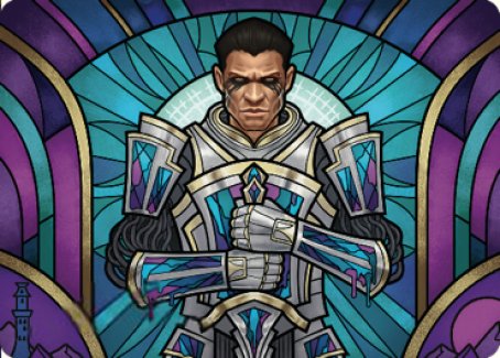 Aron, Benalia's Ruin Art Card [Dominaria United Art Series] | Gamer Loot