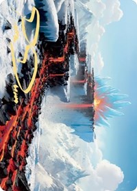 Surtland Frostpyre Art Card (Gold-Stamped Signature) [Kaldheim: Art Series] | Gamer Loot